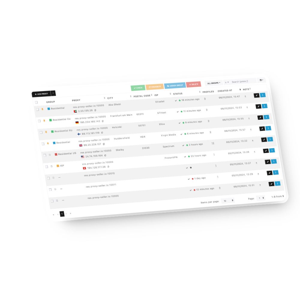 Proxy list tool